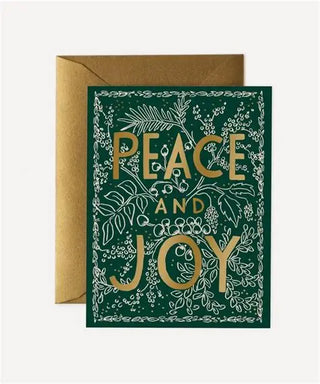boxed set of evergreen peace cards
