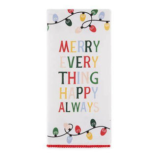 merry everything dish towels, set of 2