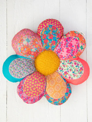 whimsy patchwork pillow