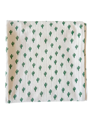 organic pointelle swaddle