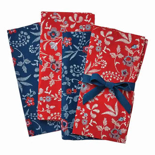 prairie floral napkin set, set of 4