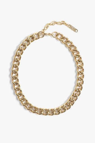 queens choker- gold