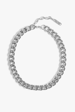 queens choker - silver