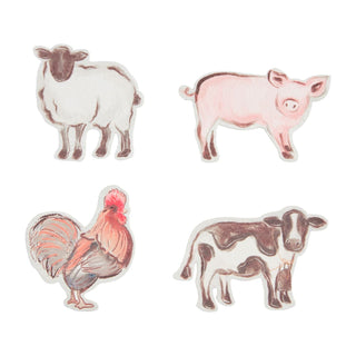 farm animal pop up sponges - assorted