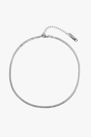 ramsey choker 3mm - silver