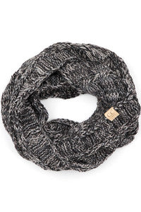 kids knitted infinity scarf