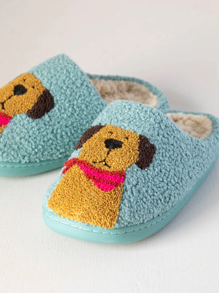 icon sherpa slippers