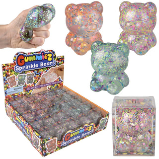gummiez sprinkle bear squishy toy