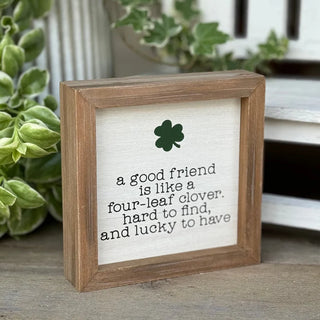 four-leaf clover frame
