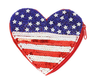 americana coin purses - assorted