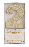 birthday age candles - assorted