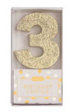 birthday age candles - assorted