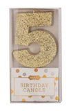 birthday age candles - assorted