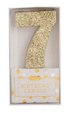 birthday age candles - assorted