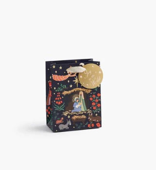 nativity small gift bag