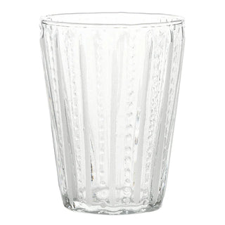 face to face everyday glass - white stripe