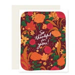 so thankful for you card