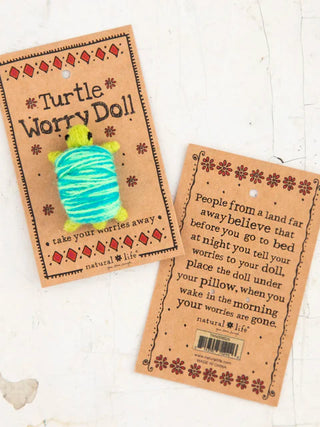 turtle worry doll