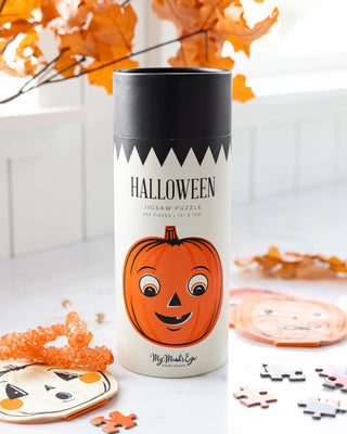 vintage halloween jigsaw puzzle
