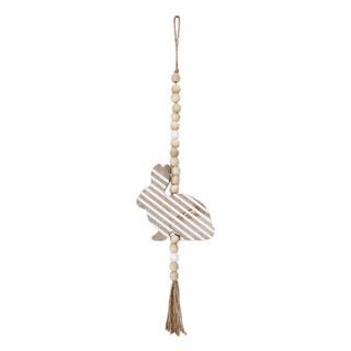 cutout bunny bead garland