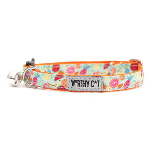tutti frutti cat collar -blue