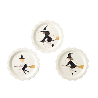 witching hour paper plate set
