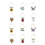Assorted Wine Charms Set of 12