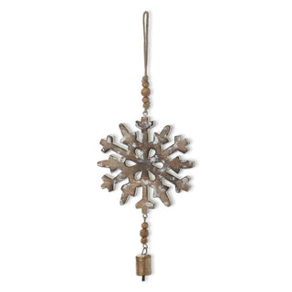 woodland snowflake hanging decor