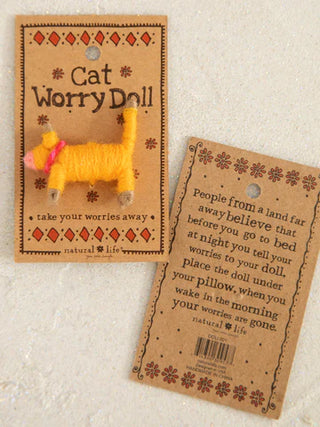 cat worry doll