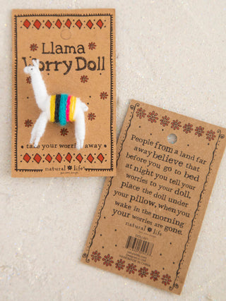 worry doll - llama