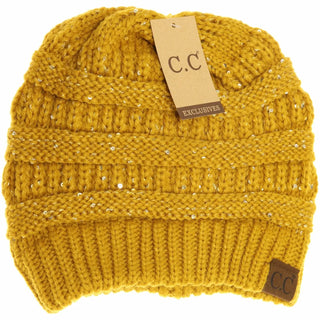 sequin beanie - assorted
