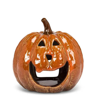 jack o'lantern candle holders - assorted