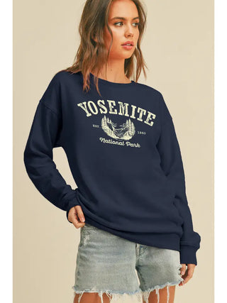 yosemite est. 1860 crewneck sweatshirt