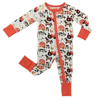 little red barnyard bamboo sleeper