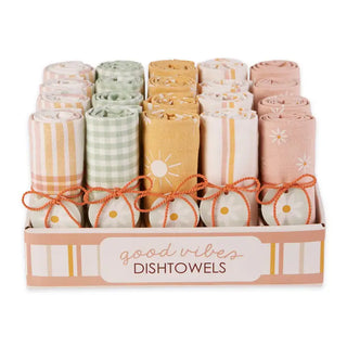 hop into spring assorted dishtowels
