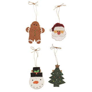 beaded gift card ornaments- assorted