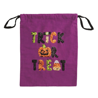 trick or treat sequin treat bag