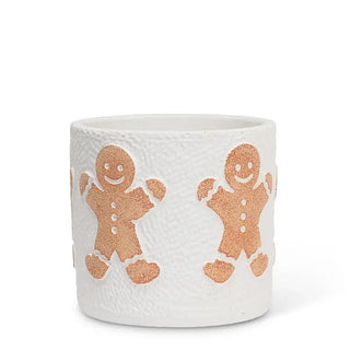 gingerbread man planters -assorted