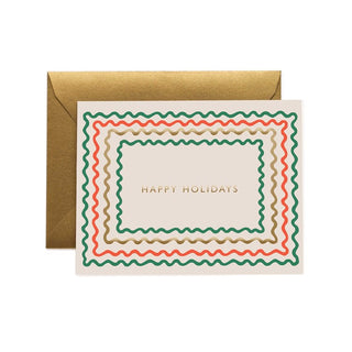 holiday ribbon card