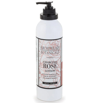 charcoal rose 18 oz lotion
