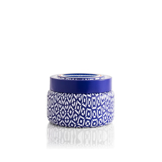 coconut santal printed travel tin candle