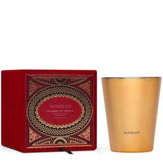 cranberry st. germain mantel candle