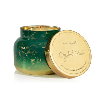 crystal pine glimmer oversized candle