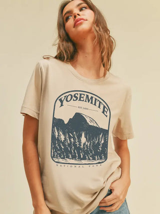 yosemite graphic short sleeve t-shirt