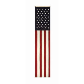 american banner with grommets