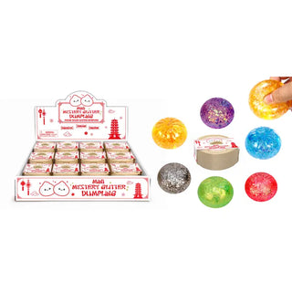 mystery mini glitter dumplings - assorted