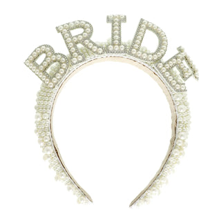 pearl rhinestone pave bridal headband