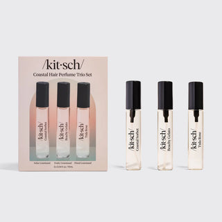 coastal hair perfume trio set - tula rose, beachy gelato, coastal sorbet