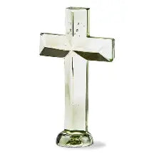 glass cross decor