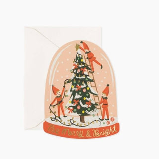 merry elves holiday card